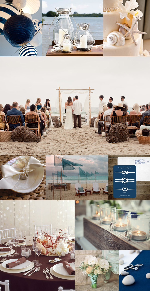 Any time you search'beach wedding' the images that appear can be extremely