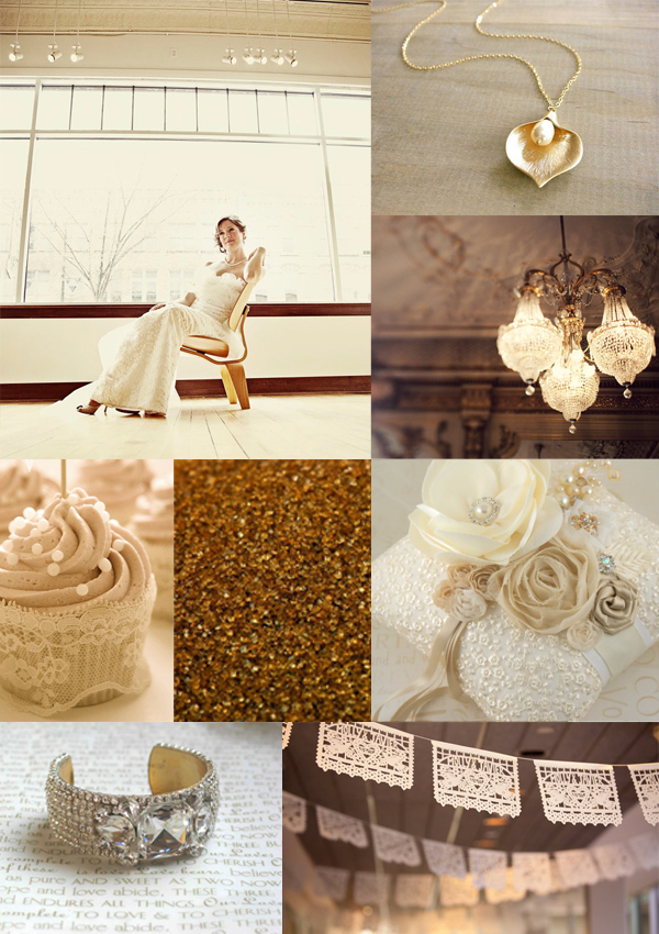  etsy seller credits romantic wedding dress by Vue Design pearl gold leaf 