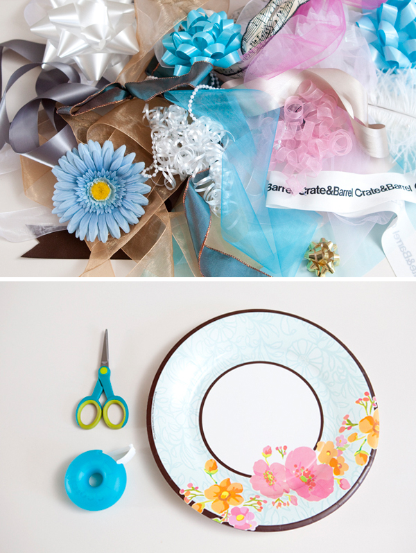 Make a wedding rehearsal bouquet out of all the bows from your bridal shower