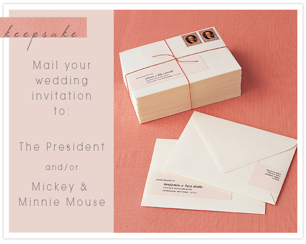 What to do with the few left over wedding invitations you have